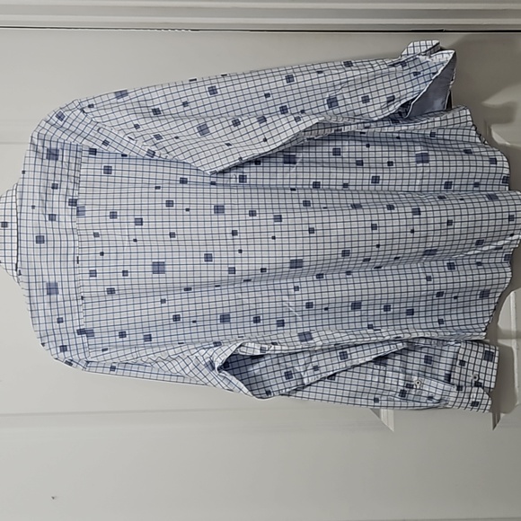 XL NWT Bugatchi long sleeve button-down shirt - Picture 5 of 6